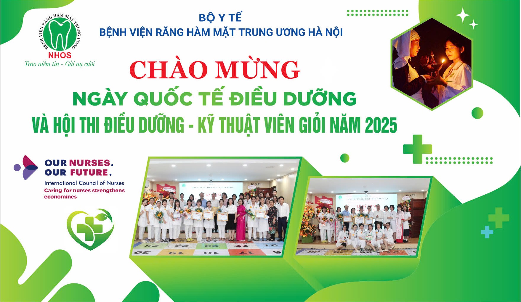 BỆNH VIỆN RĂNG HÀM MẶT TRUNG ƯƠNG HÀ NỘI CHÚC MỪNG 60 NĂM NGÀY QUỐC TẾ ĐIỀU DƯỠNG (12/5/1965 - 12/5/2025